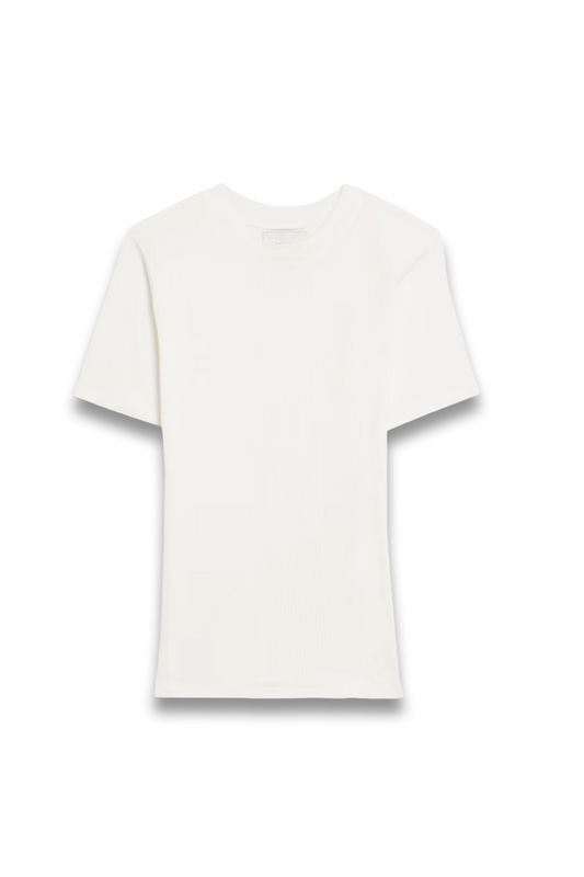 Avalyn Ribbed Cotton-jersey Top