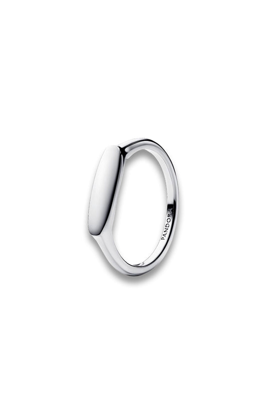 Engravable Bar Ring Sterling Silver