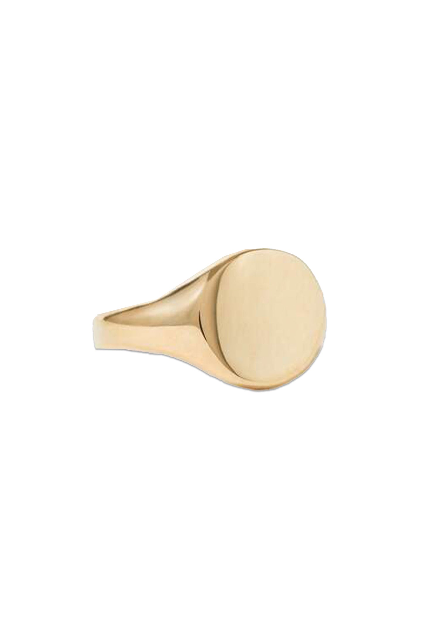 Baby 14-Karat Recycled Gold Signet Ring