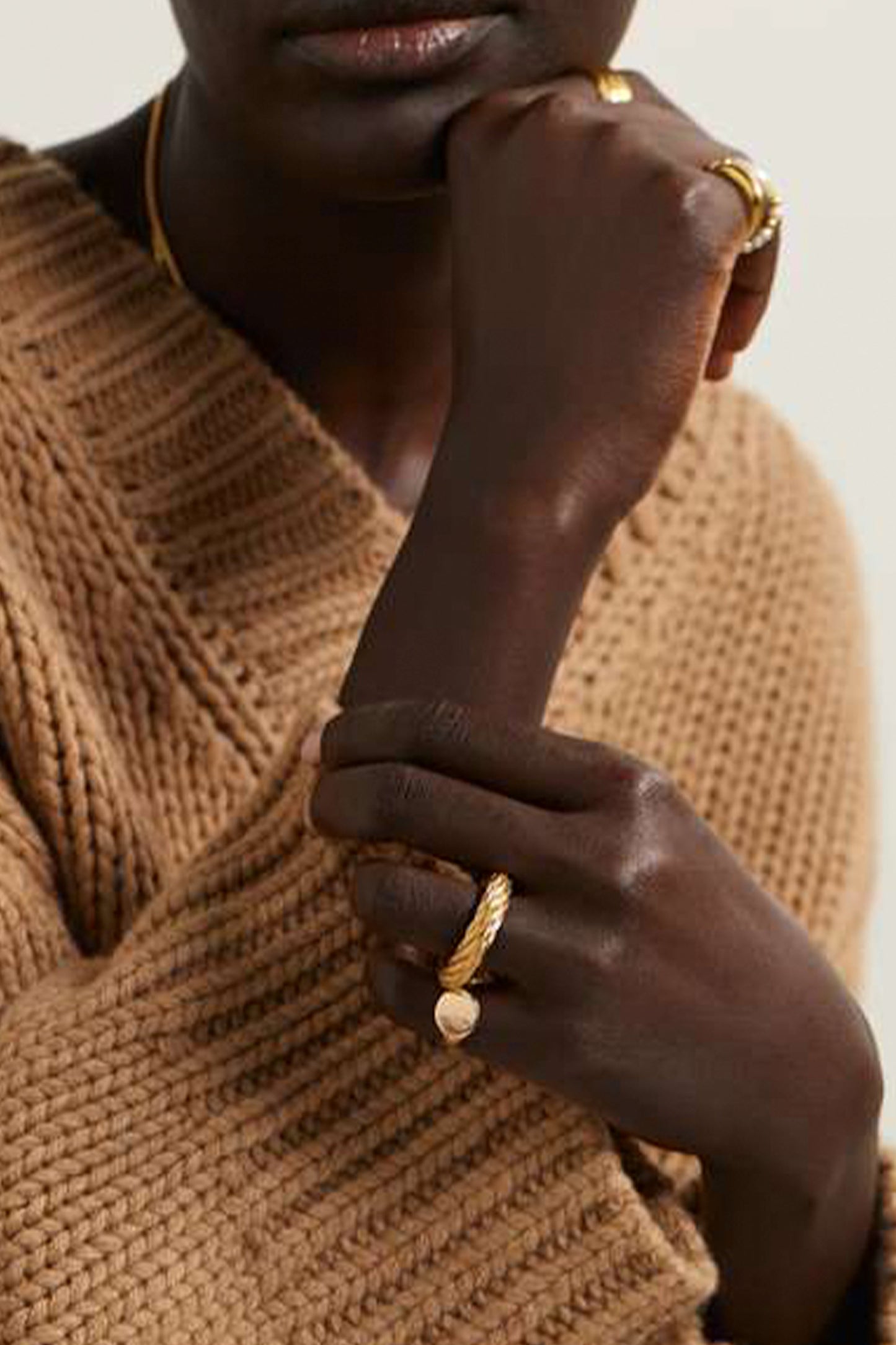 Baby 14-Karat Recycled Gold Signet Ring