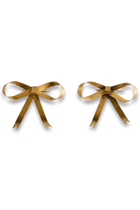 Pack of Christmas Napkin Rings with Bow (PACK OF 2)