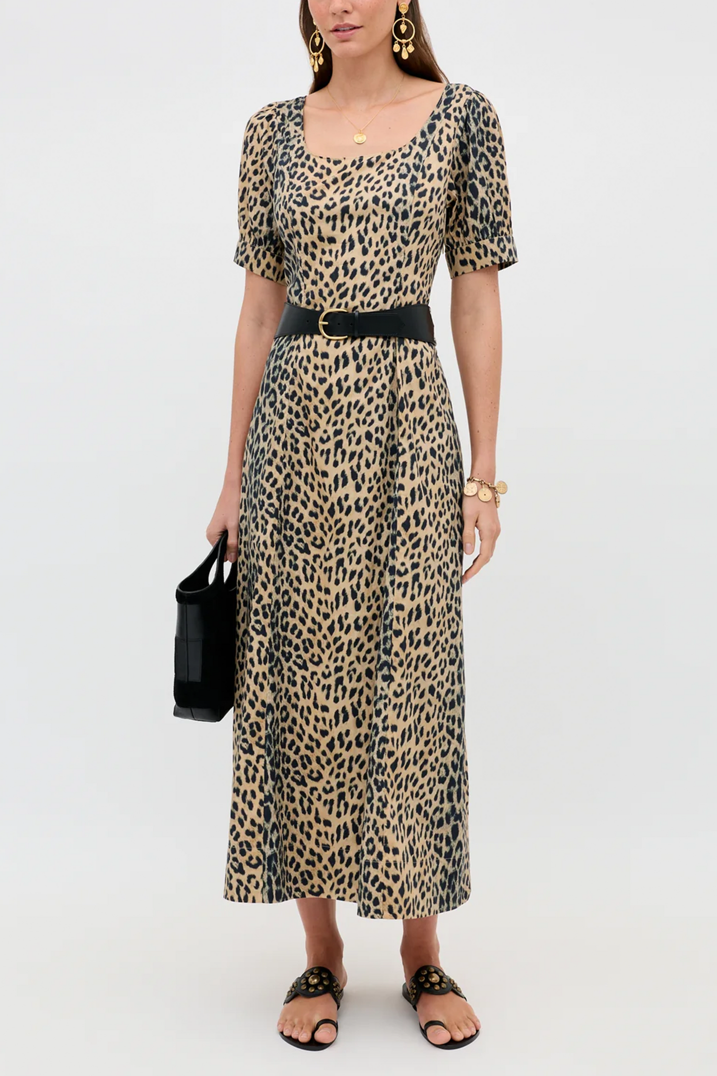 Kathleen Cotton Midi Dress