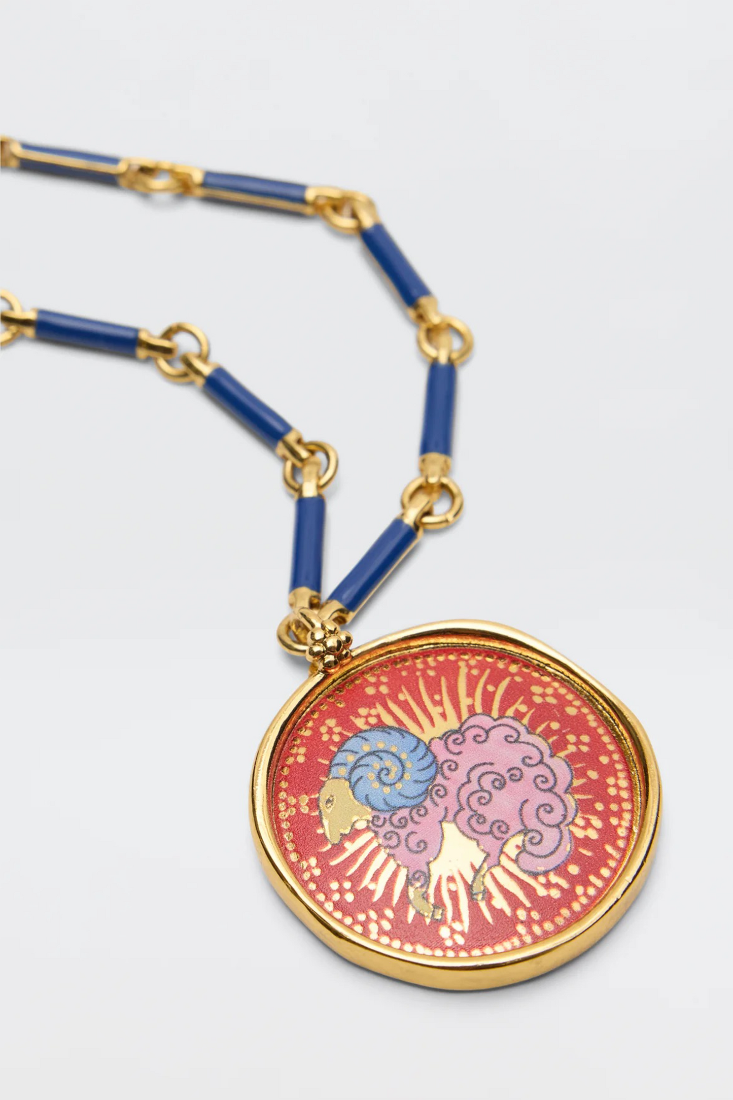 Ari 18ct Gold Plated Necklace Aires