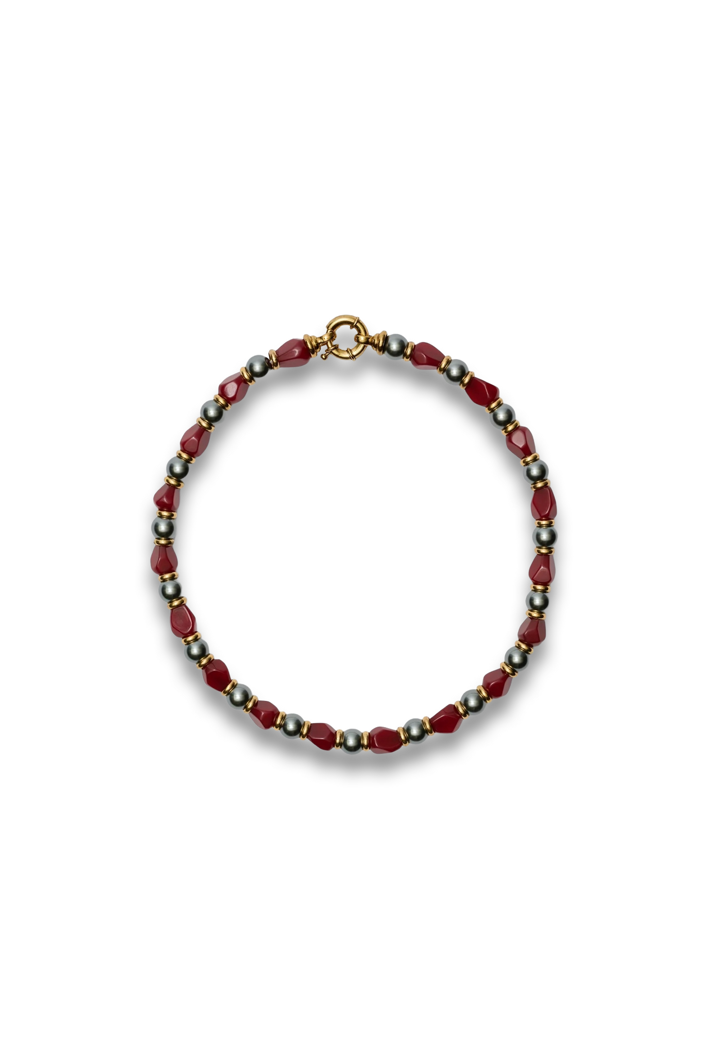 Palmara Necklace with Semi-precious Stones