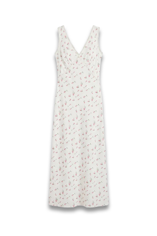 Sandrine Linen Blend Midi Dress