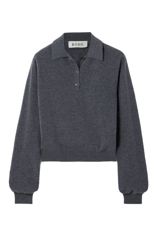 Wool And Cashmere-blend Polo Shirt