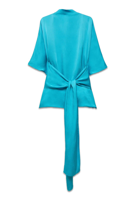 Roksanda Hammered Satin Top
