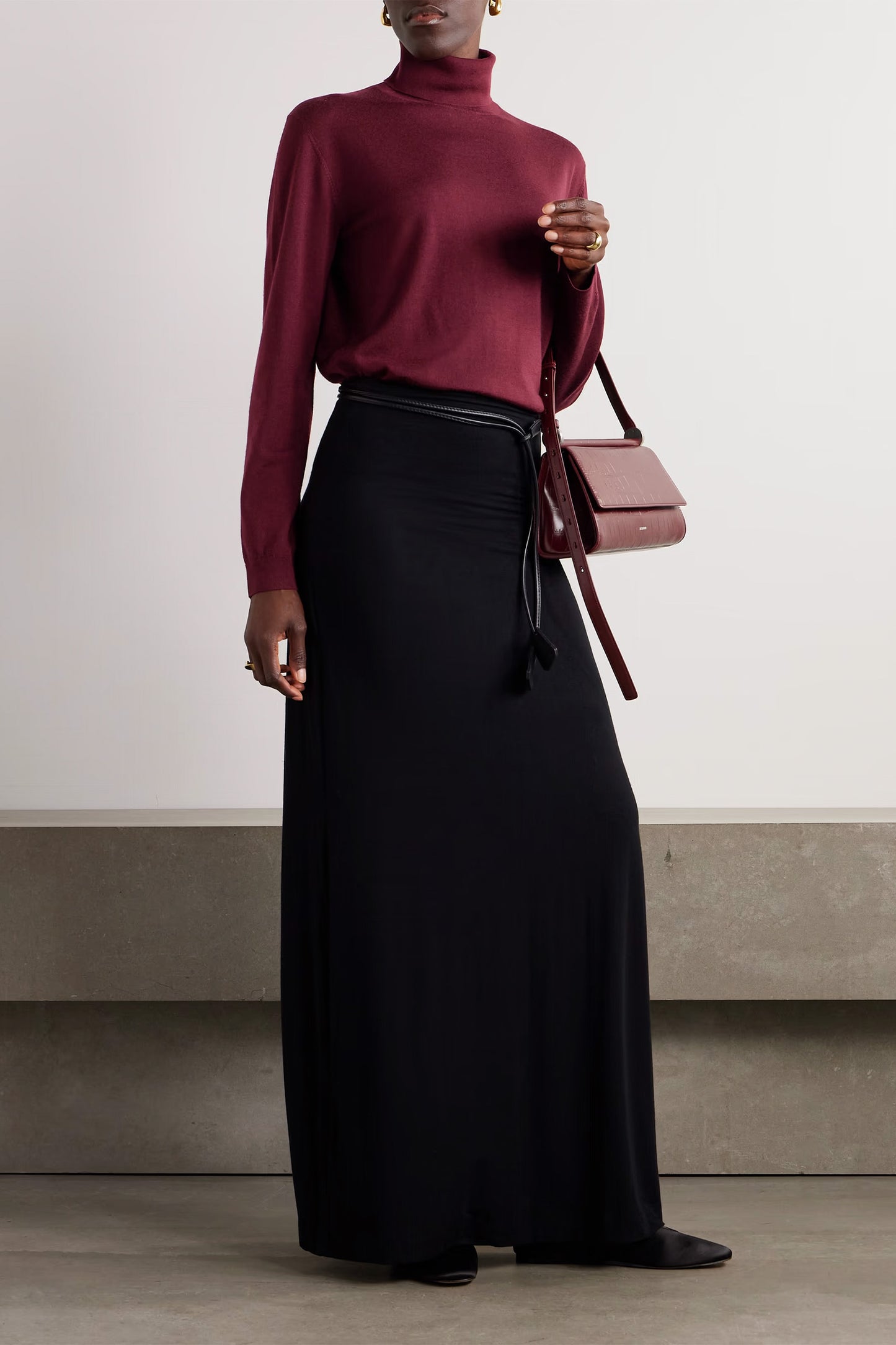 James wool turtleneck sweater