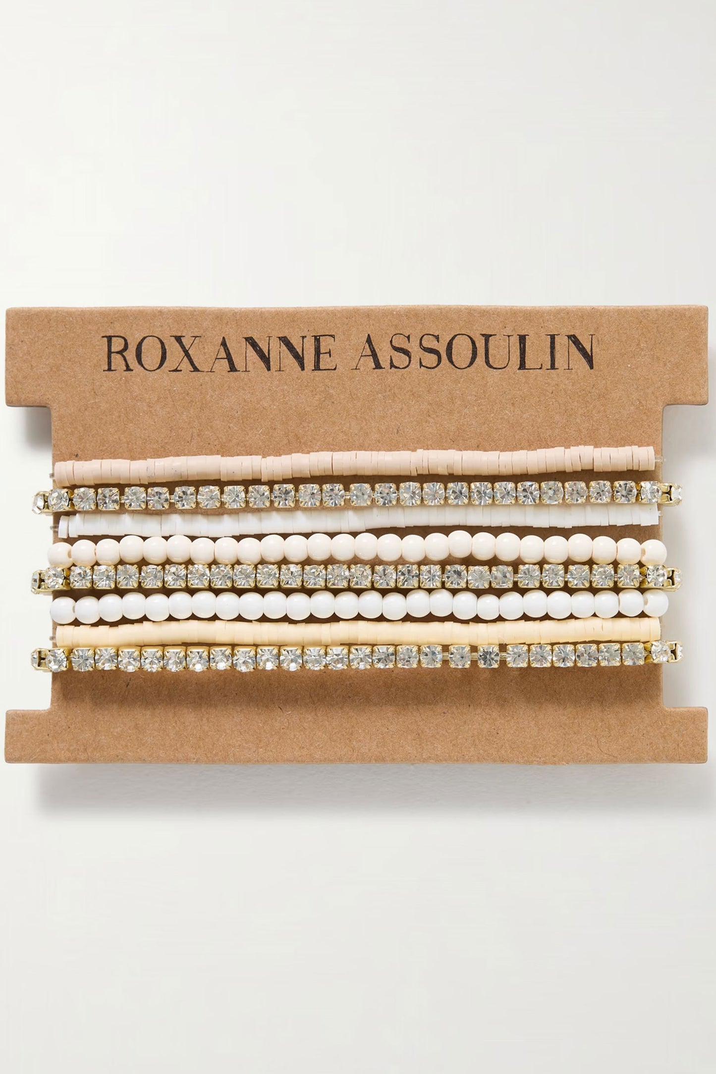 Flashdance Set Of Eight Gold-Tone Bracelets