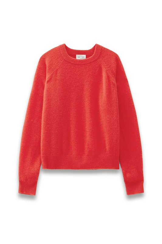 Jasmine Cashmere Rib-detail Jumper