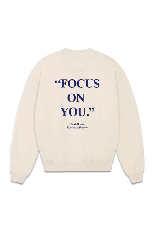 Cream Pilates Club Sweatshirt