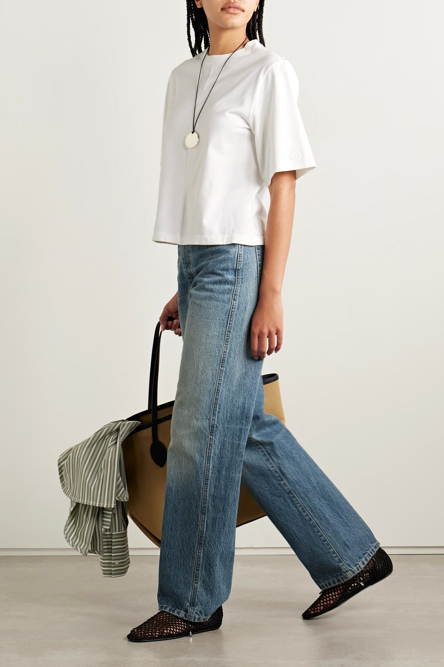 The Quinn High-rise Straight-leg Jeans