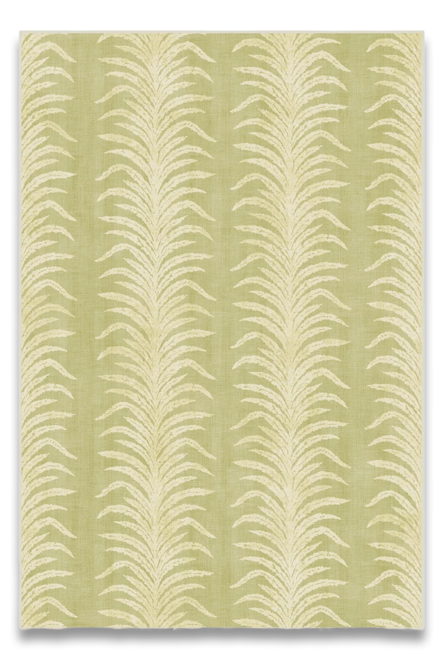 Sanderson Tree Fern Matcha Green Tufted Rug