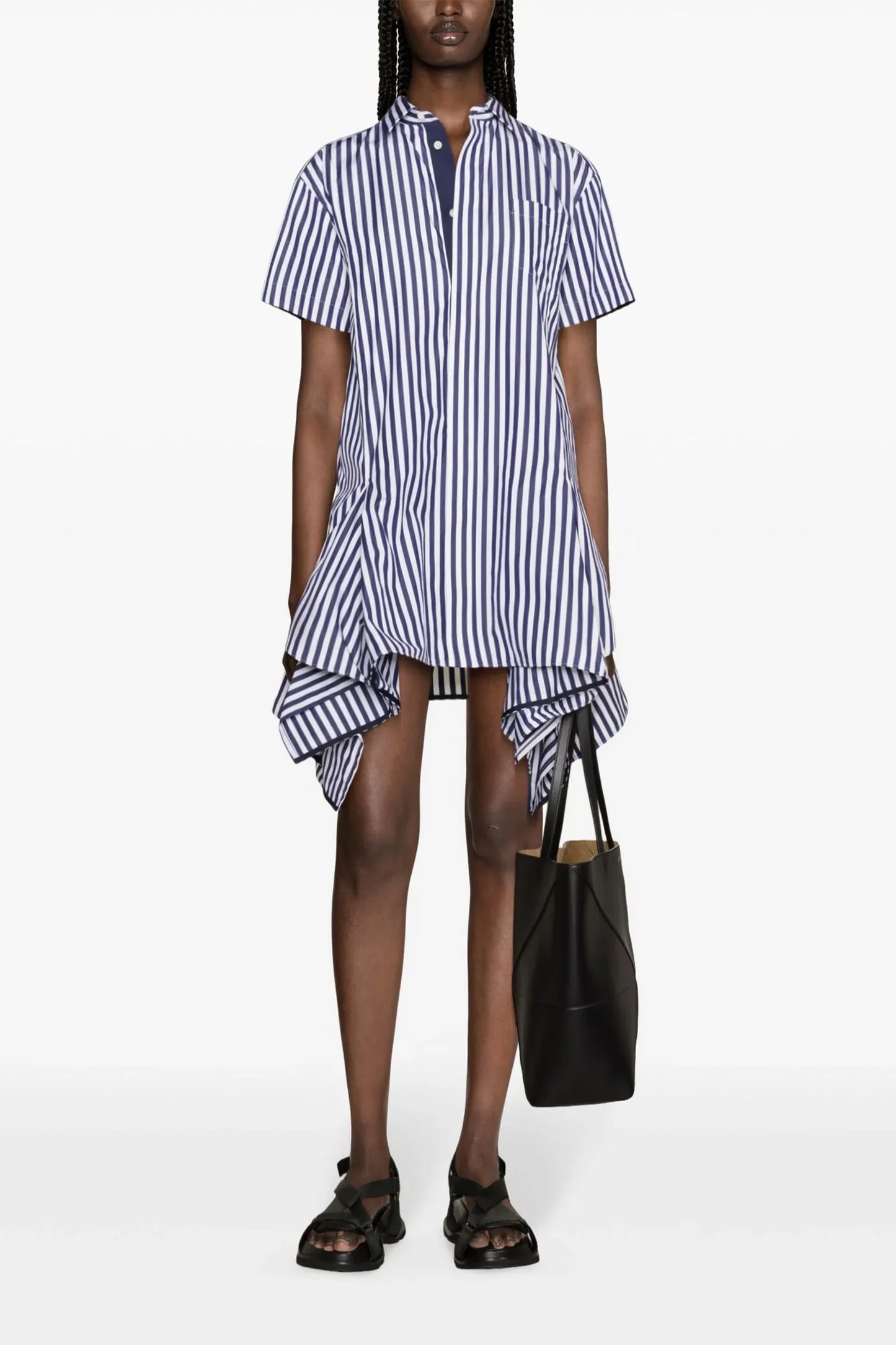 Thomas Mason Cotton Poplin Dress