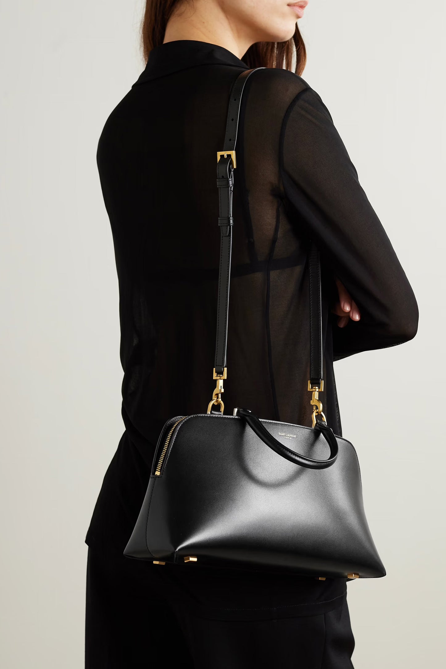 Sac De Jour Duffle Small Leather Tote