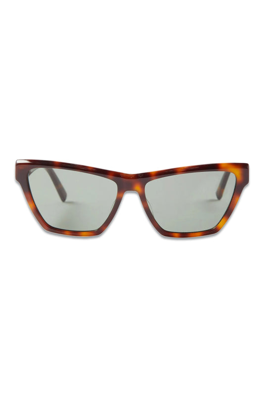 Angular Cat-eye Acetate Sunglasses