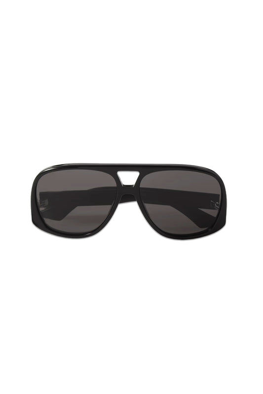 Oversized Aviator-style Acetate Sunglasses