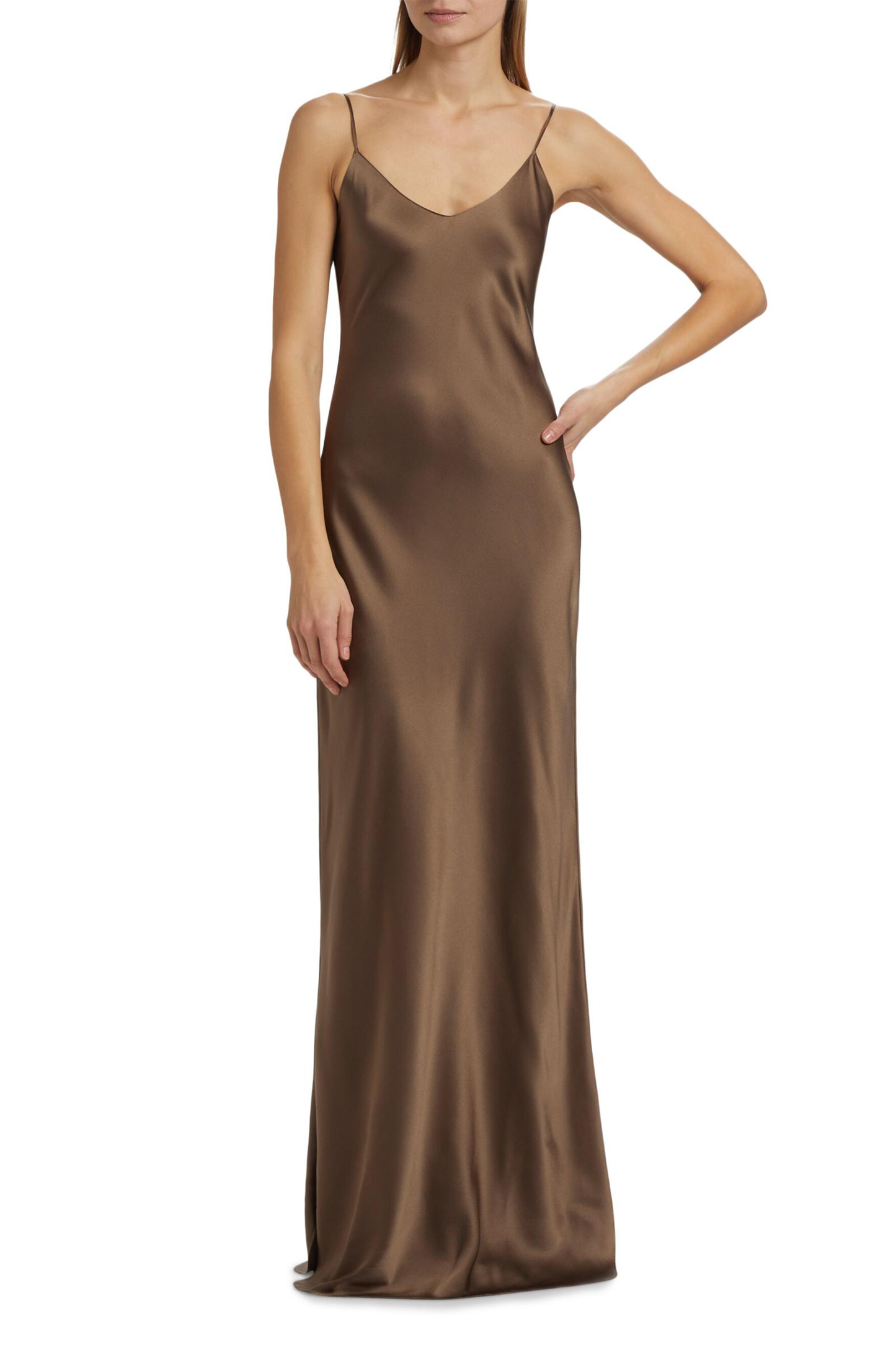 Cami Silk Charmeuse Gown