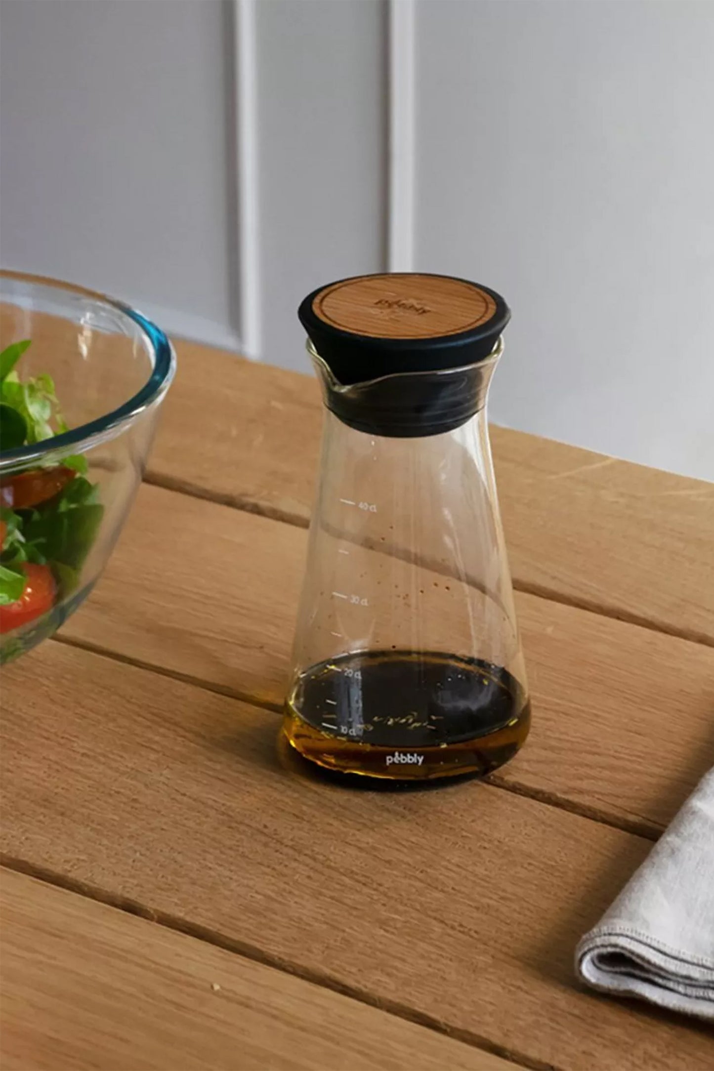 Glass Salad Dressing Shaker