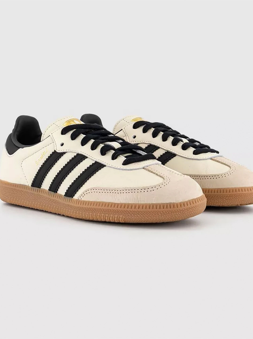 Samba OG Trainers Cream White Black Sand Strata