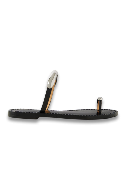 The Samburu Embellished Leather Sandals