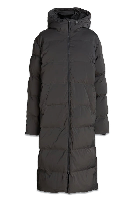 Quilted Padded Shell Hooded Coat