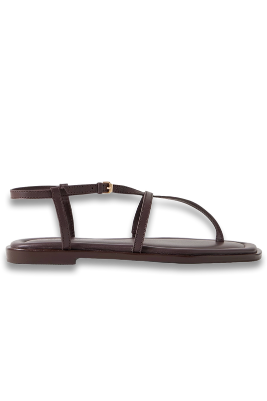 Remly Textured-Leather Sandals