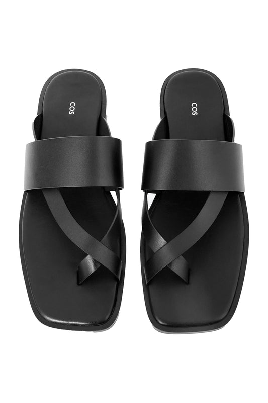 Leather Toe-thong Sandals