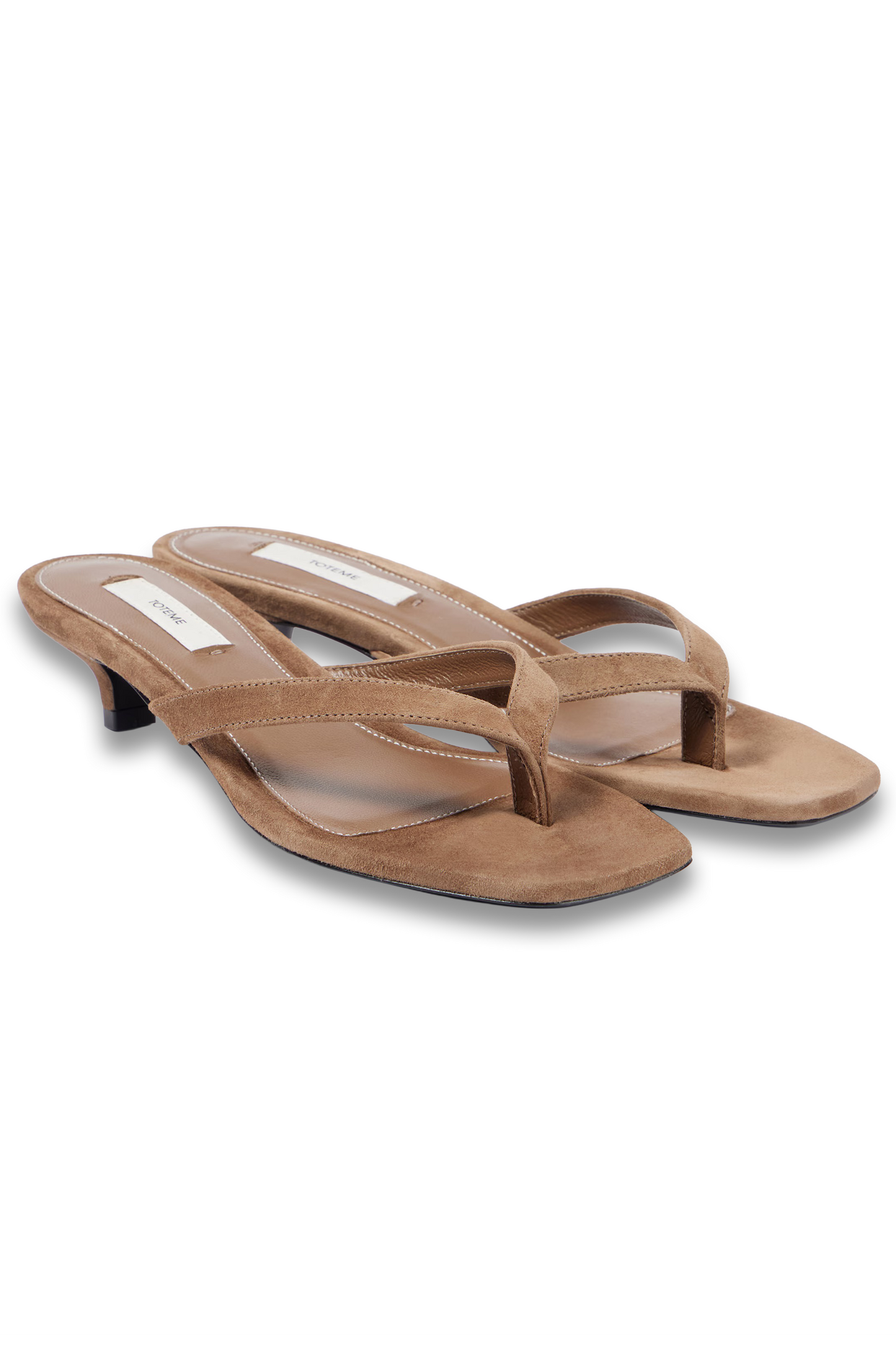 Suede Thong Sandals