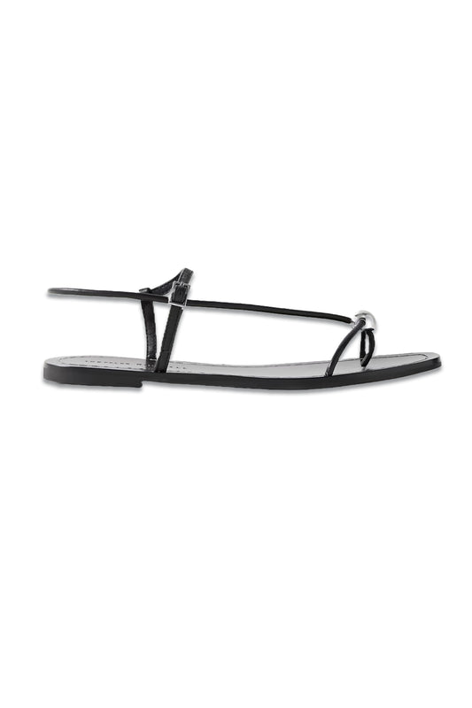 Lara Embellished Leather Sandals
