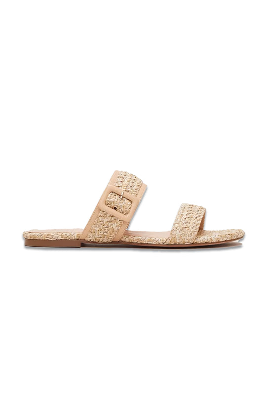 Natural Raffia Slider