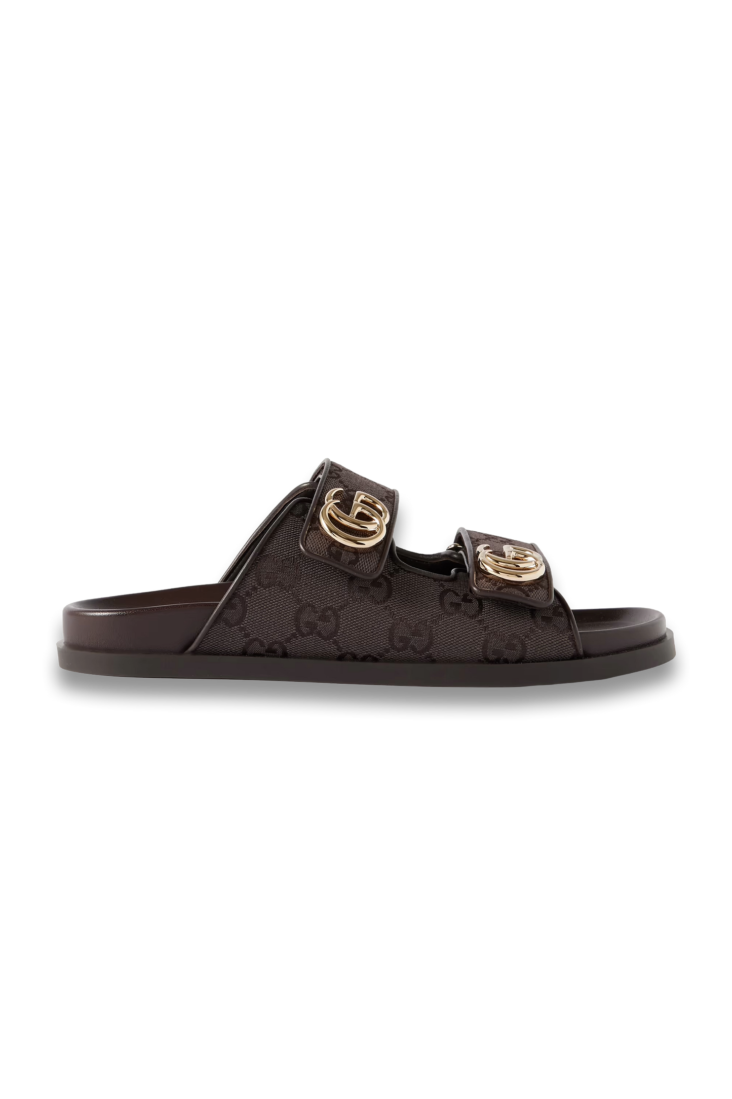 Embellished Printed Canvas-jacquard Sandals