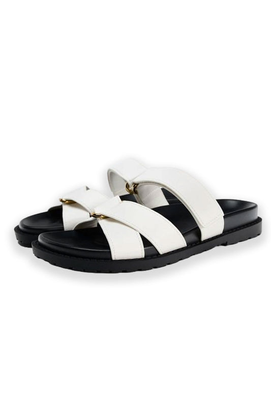 Contrast Flat Sandals