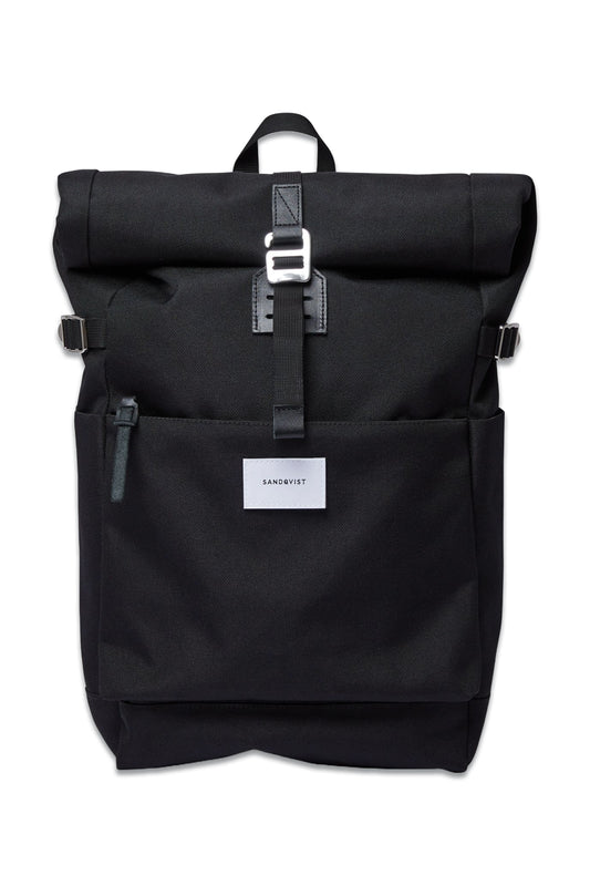 Ilon Cordura® Roll Top Backpack, Black