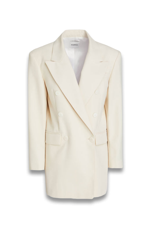 Double-breasted Woven Blazer