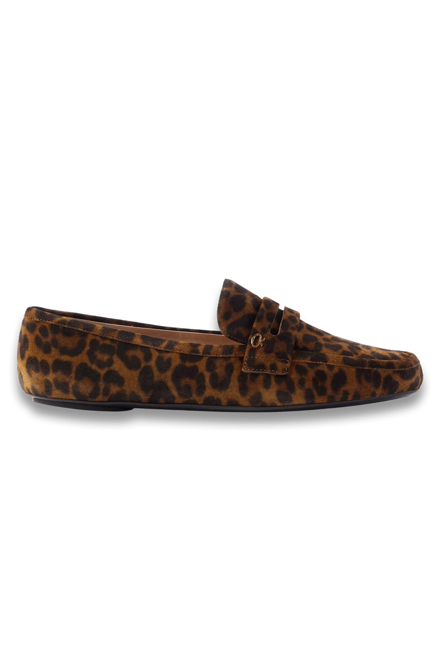 Giorgia Leopard-Print Suede Loafers