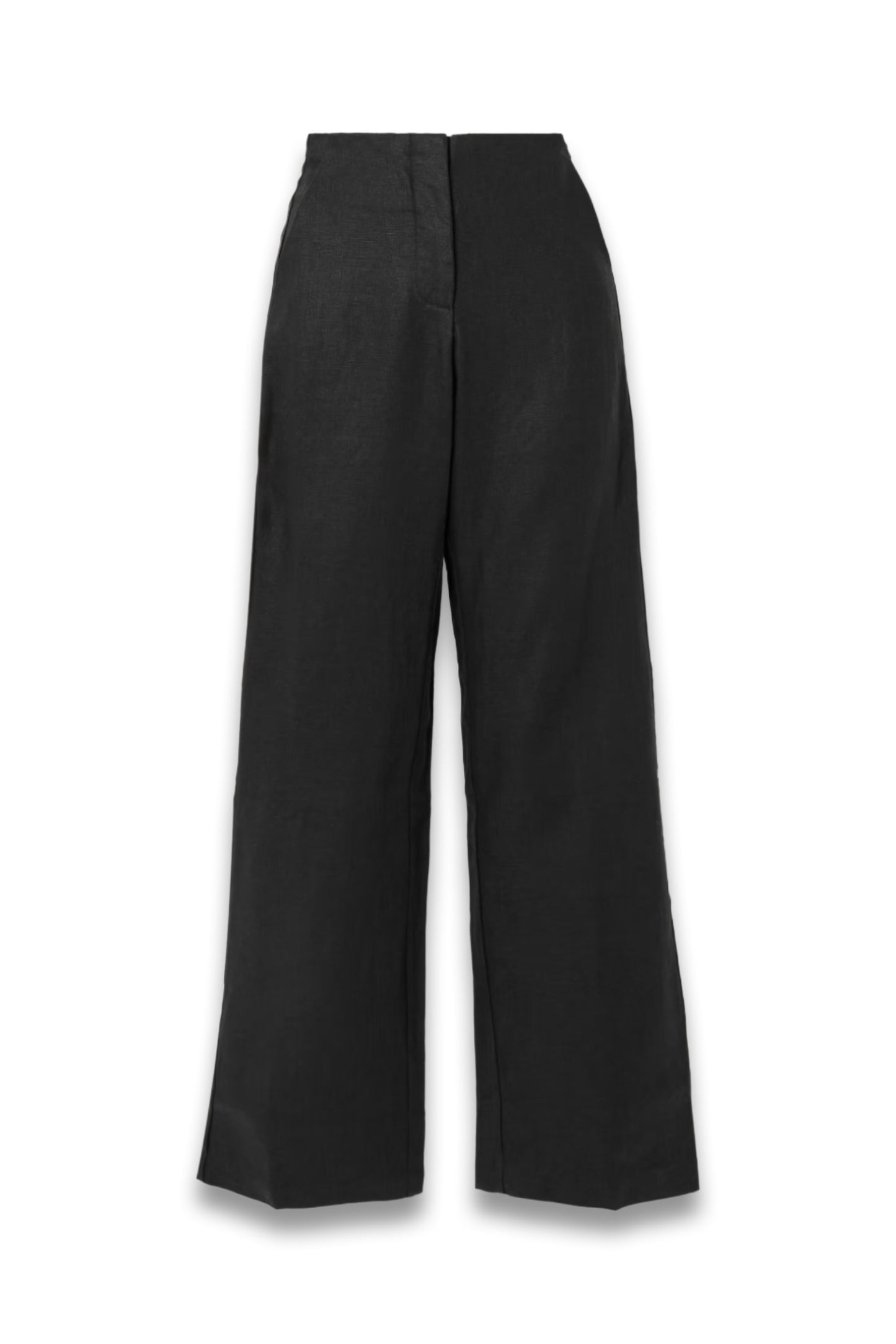 Sanne Linen Straight-Leg Pants