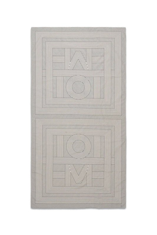 Striped Monogram-print Organic Cotton-blend Sarong