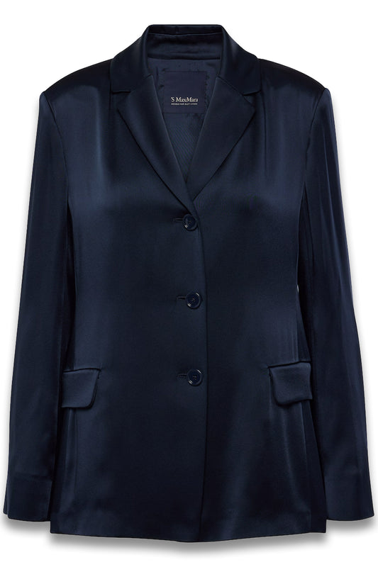 S Max Mara Guido satin blazer
