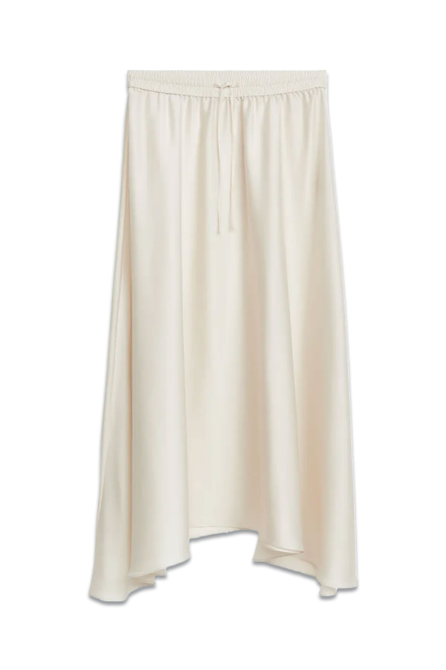 Midi Satin Skirt