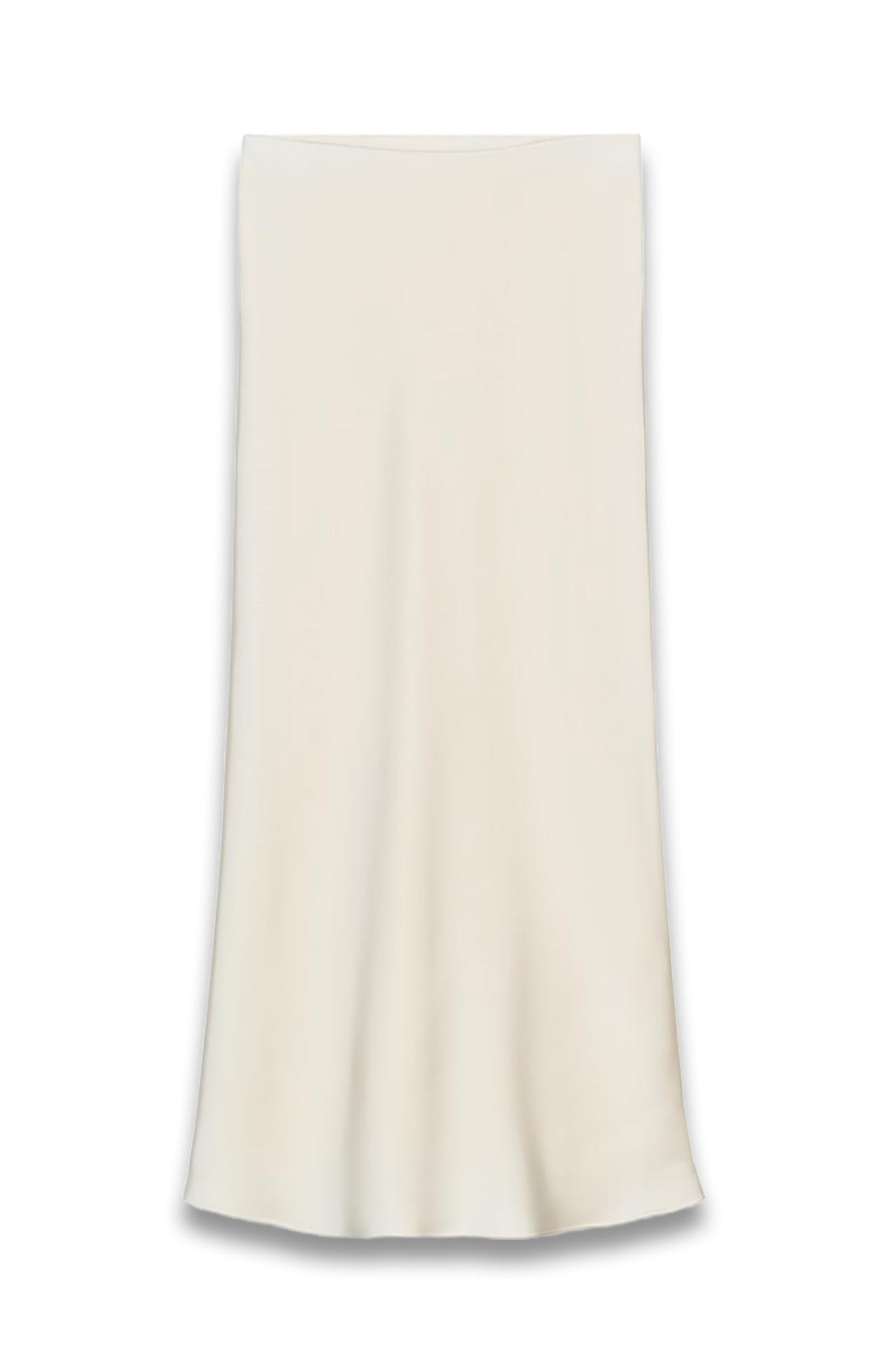 Satin Midi Skirt