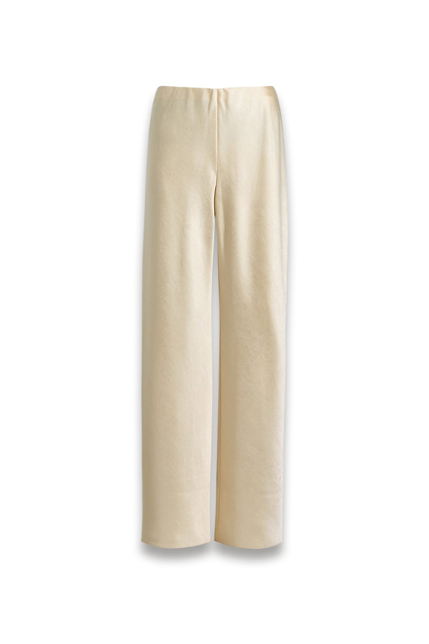 Fluid Satin Bias Trousers