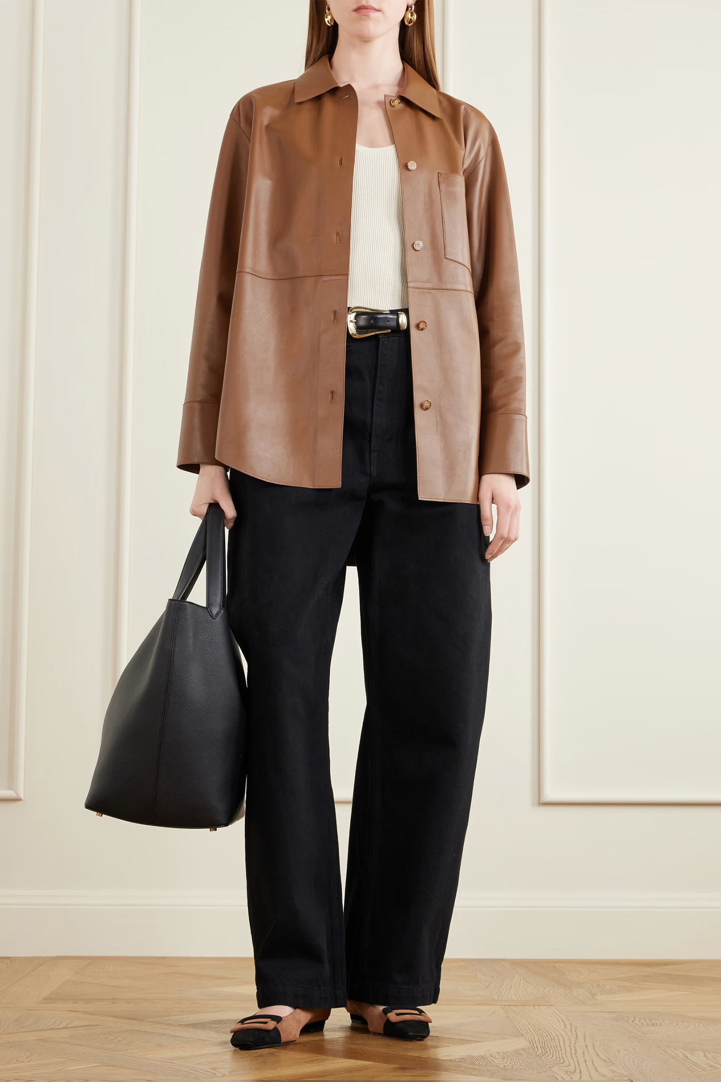 The Anello Leather Tote