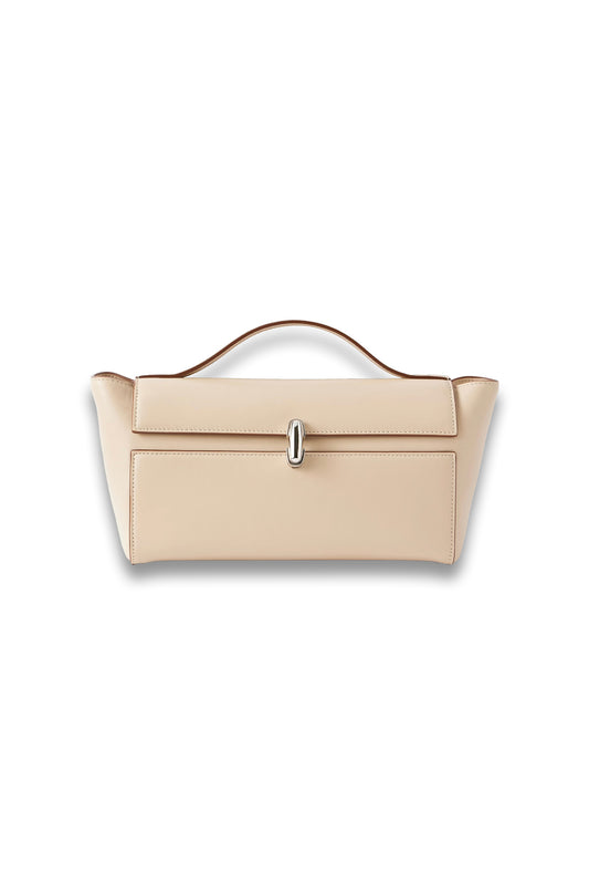 Symmetry Trapeze Pochette Leather Tote
