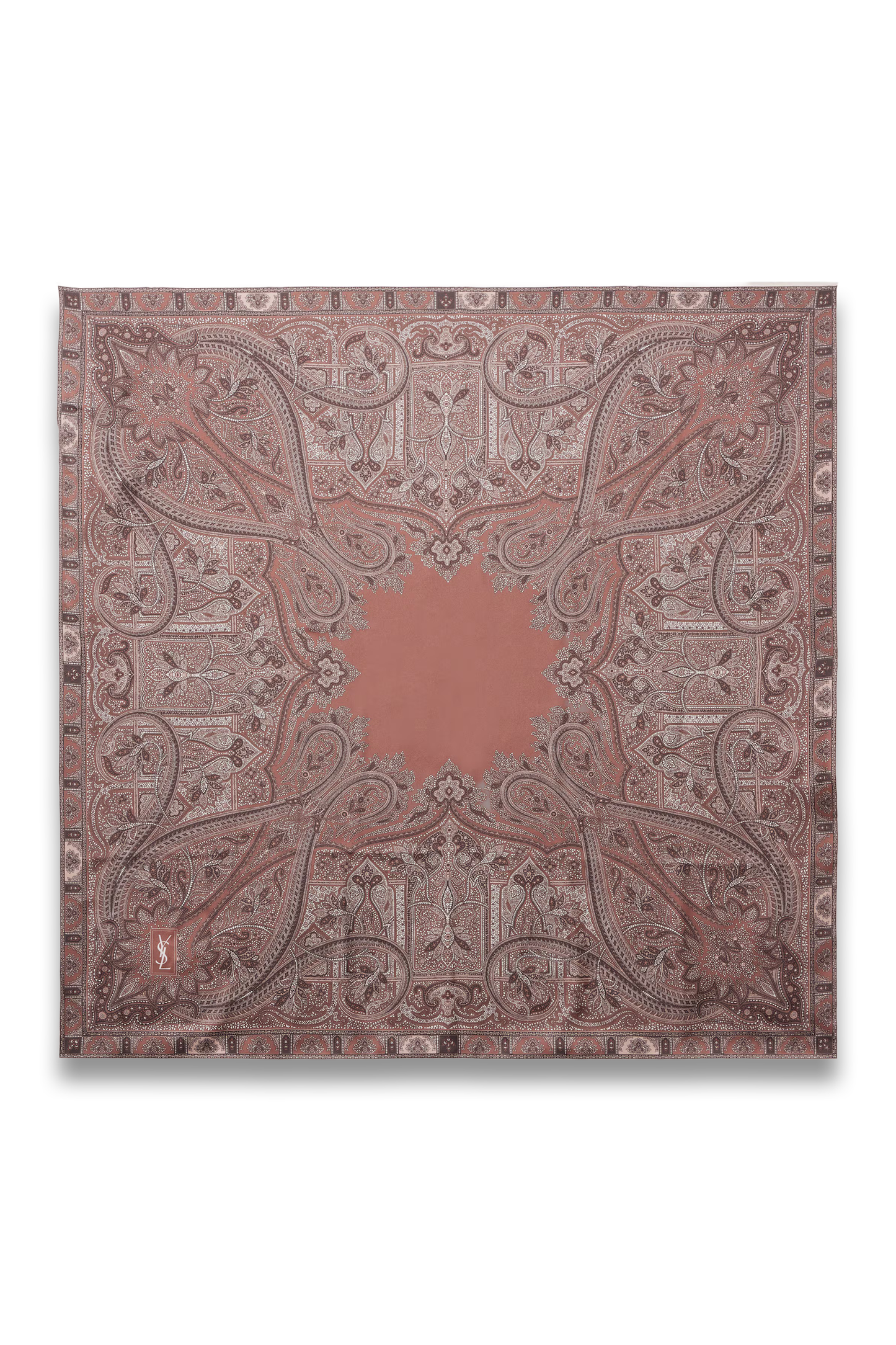 Paisley Silk Twill Scarf