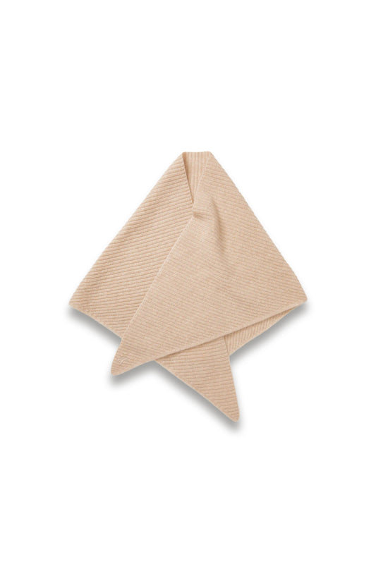 Triangle Knitted Cashmere Scarf