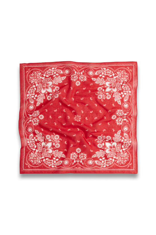 Patterned Cotton Scarf