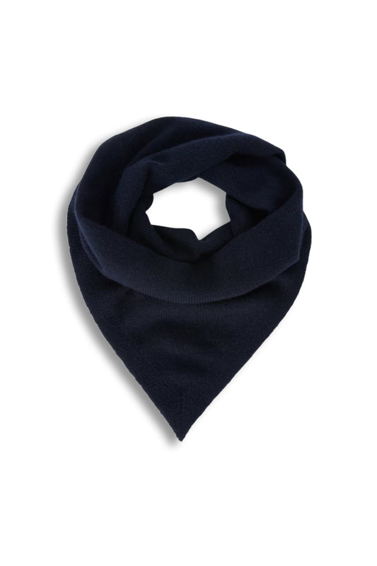 Wool Blend Knit Bandana Scarf