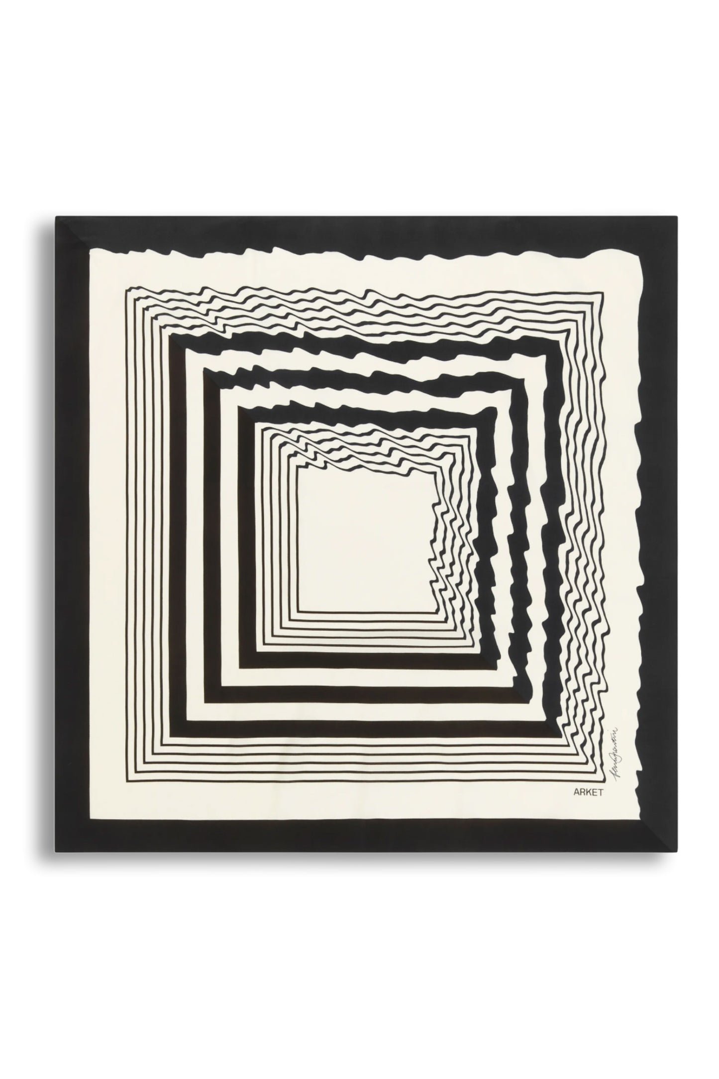 Penny Martin and ARKET Printed Silk Scarf