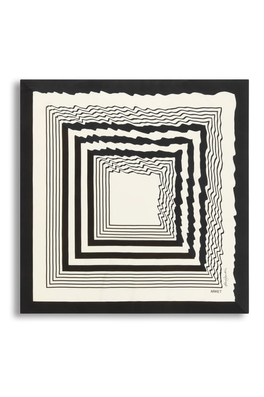 Penny Martin and ARKET Printed Silk Scarf